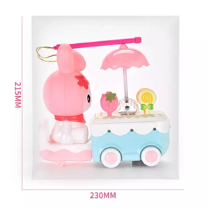 اسباب بازی نوزادی ماشین برقی آب نبات فروشی مدل خرگوشCandy Car _اسباب بازی نوزادی